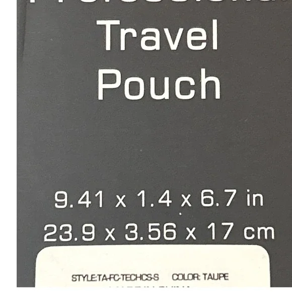 French Connection Professional Travel Pouch Bag Organizer - Picture 6 of 6